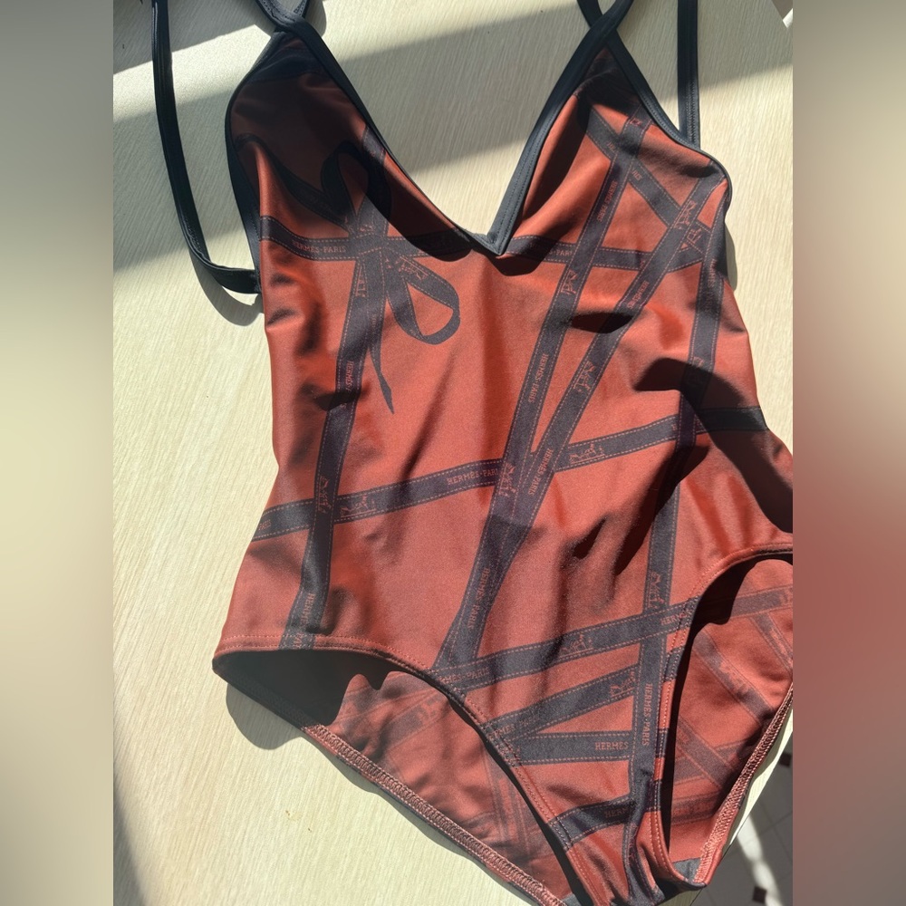 Authen Hermes Vintage Bathing Suit 38